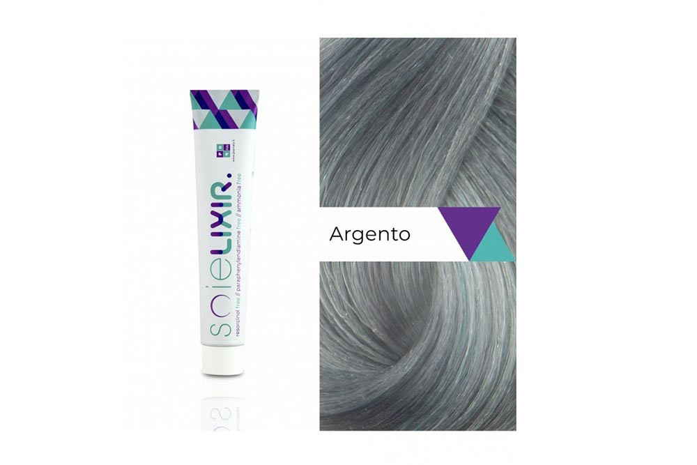 SOIELIXIR AMMONIA FREE HAIR COLOR ARGENTO SILVER 100 ML - Milano Pharmacy