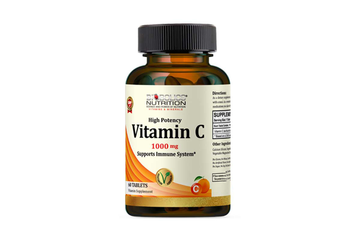 BIOBOLICS VITAMIN C 1000MG 60 TABLETS - Milano Pharmacy