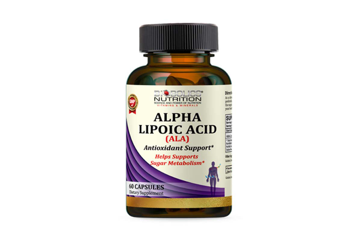 BIOBOLICS ALPHA LIPOIC ACID 600MG 60 CAPSULES - Milano Pharmacy