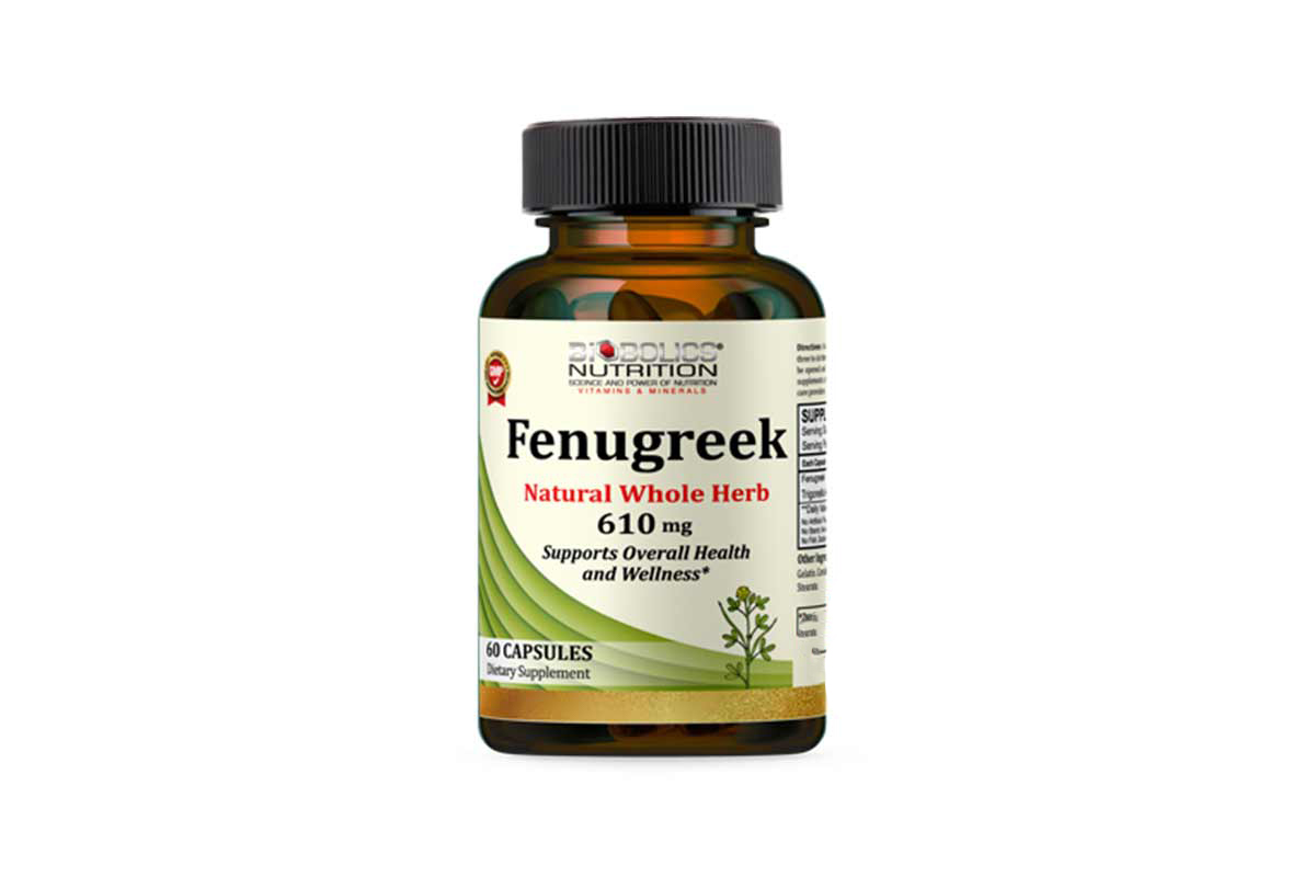 BIOBOLICS FENUGREEK 610MG 60 CAPSULES - Milano Pharmacy