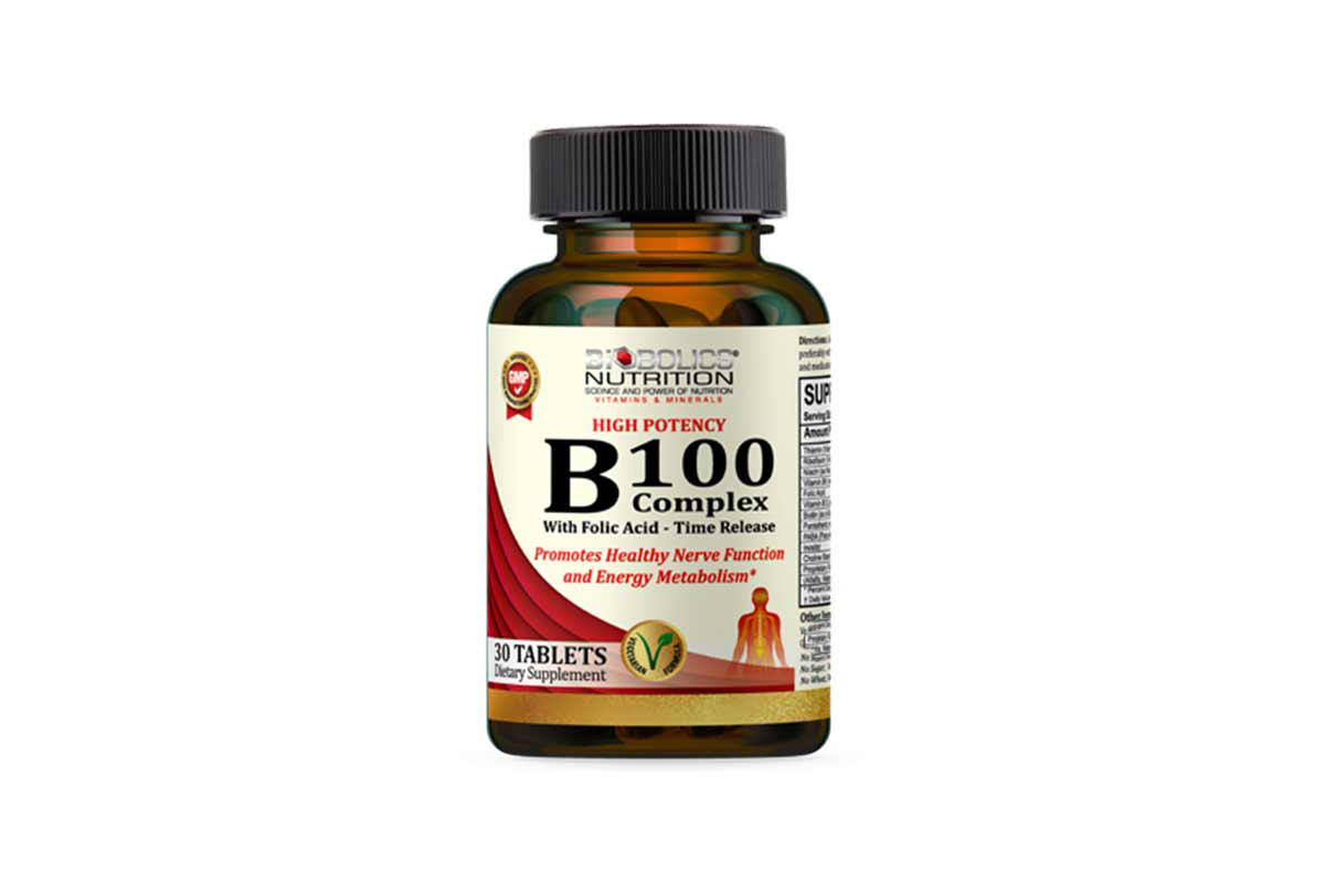 BIOBOLICS B COMPLEX 30 TABLETS - Milano Pharmacy