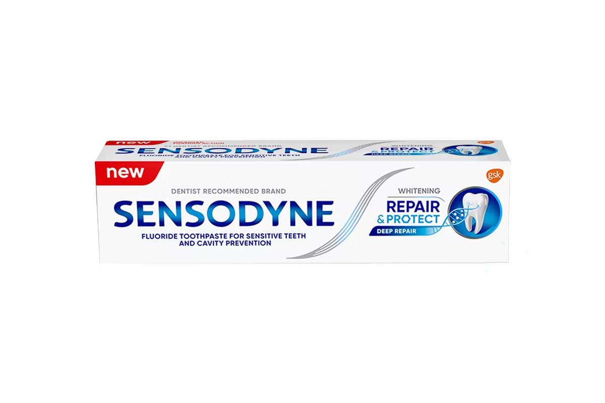 SENSODYNE REPAIR WHITENING AND PROTECT 75ML - Milano Pharmacy