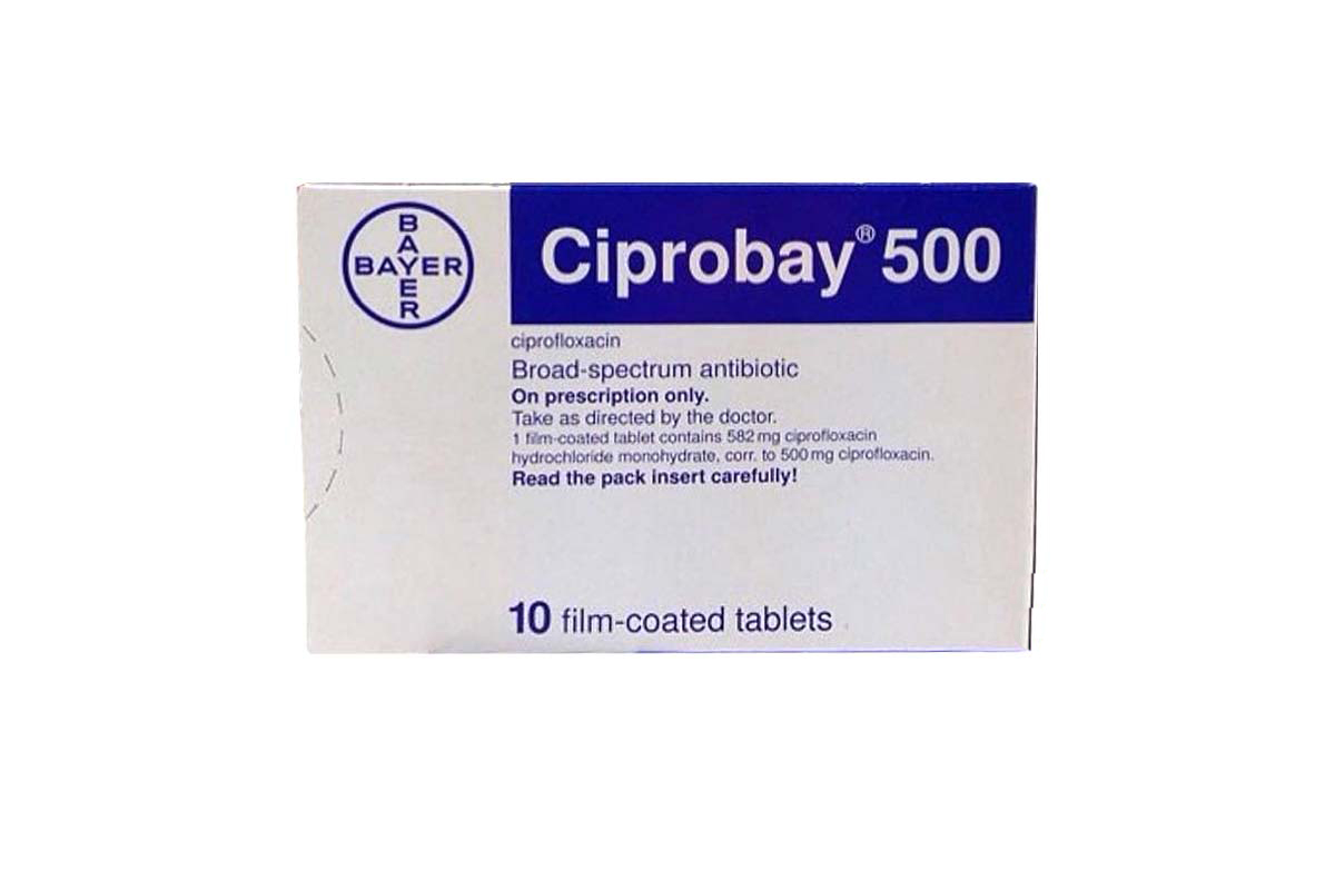 CIPROBAY 500MG TABLETS 10 TAB - Milano Pharmacy