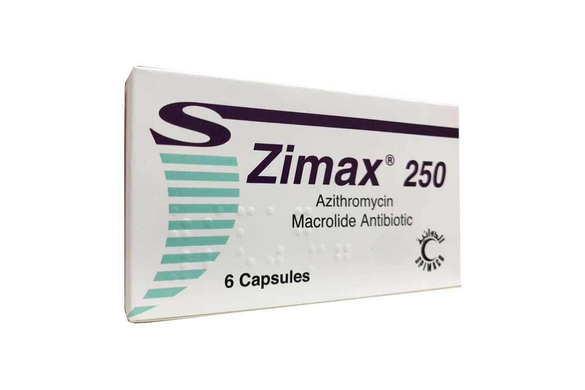 ZIMAX 250MG 6 CAP - Milano Pharmacy
