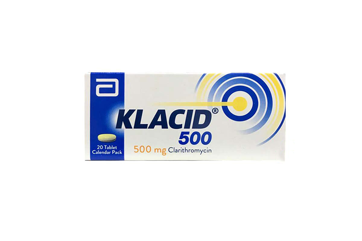 KLACID TABLETS 500MG 20 TAB - Milano Pharmacy