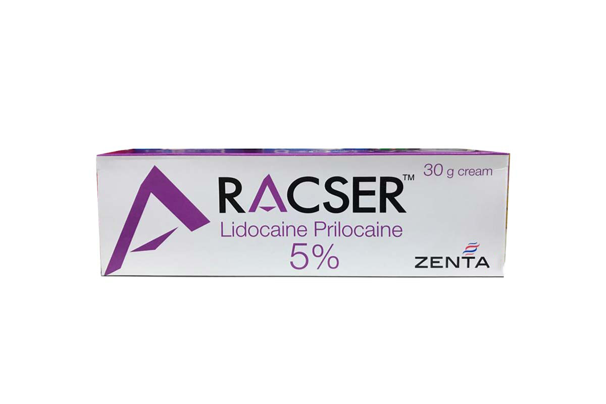 RACSER 5% CREAM 30 GM - Milano Pharmacy