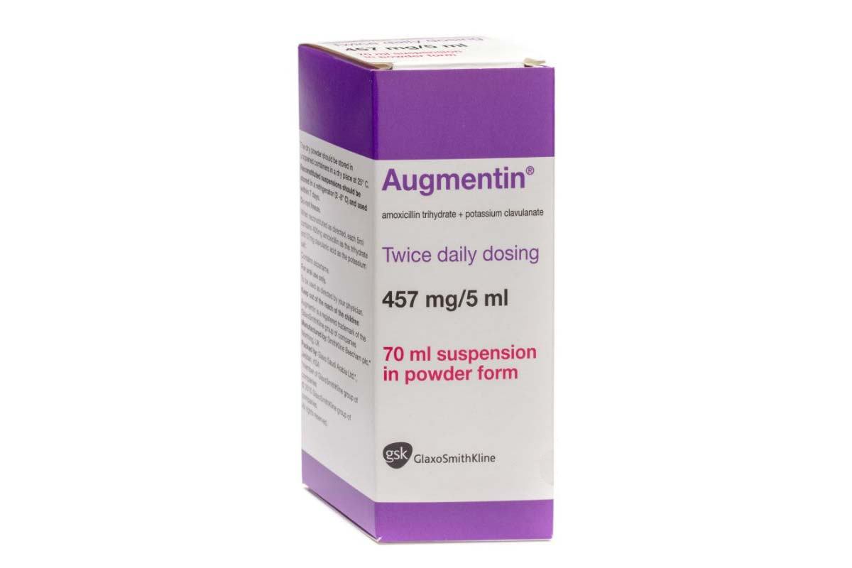 AUGMENTIN SUSP 457MG/5ML 70 ML - Milano Pharmacy