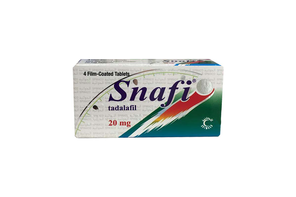 SNAFI 20MG 4TAB - Milano Pharmacy