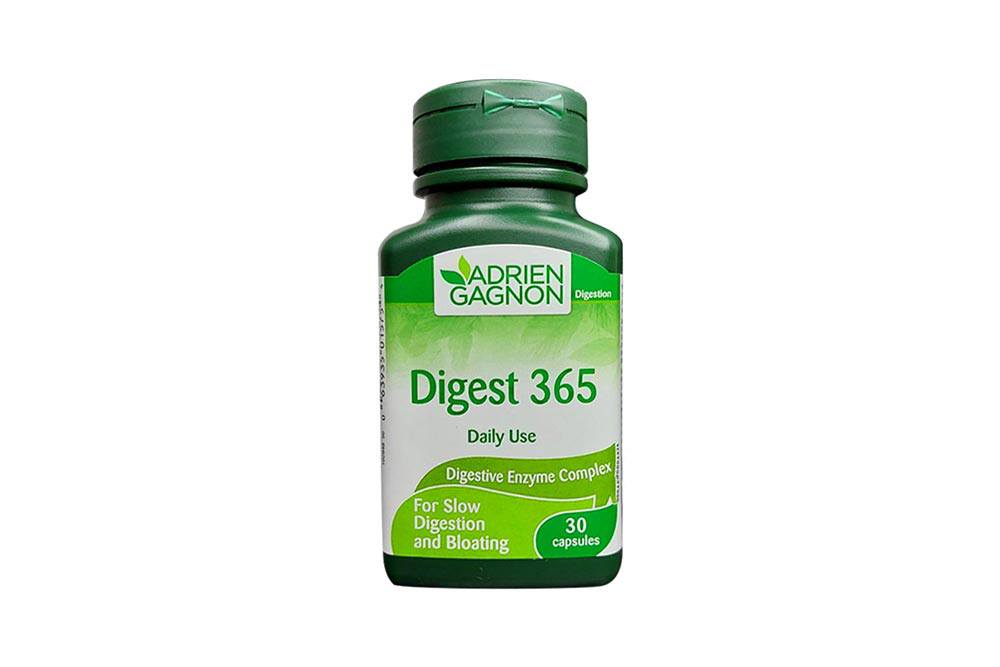 ADRIEN GAGNON DIGEST 365 30 CAPSULES - Milano Pharmacy
