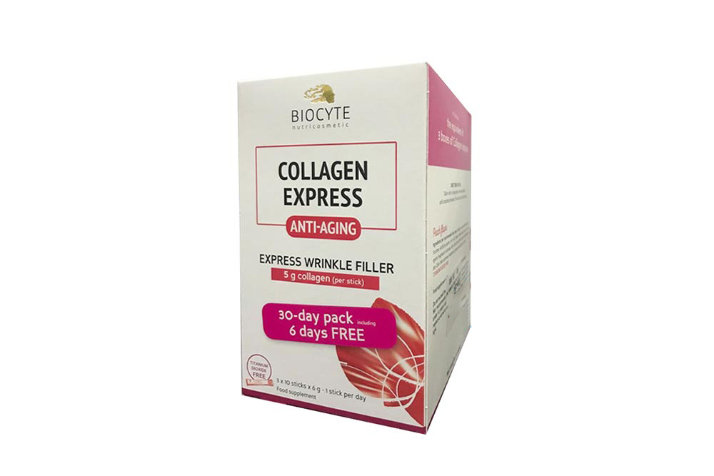 BIOCYTE COLLAGEN EXPRESS ANTI AGING 30 STICKS - Milano Pharmacy