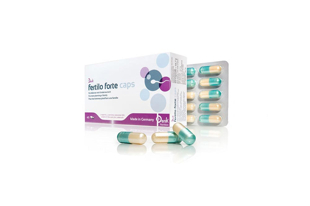 DENK NUTRITION FERTILO FORTE 60 CAPSULES - Milano Pharmacy