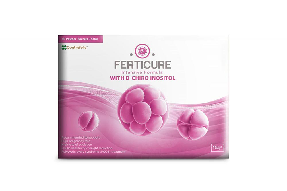 QUATREFOLIC FERTICURE POWDER 30 SACHETS - Milano Pharmacy