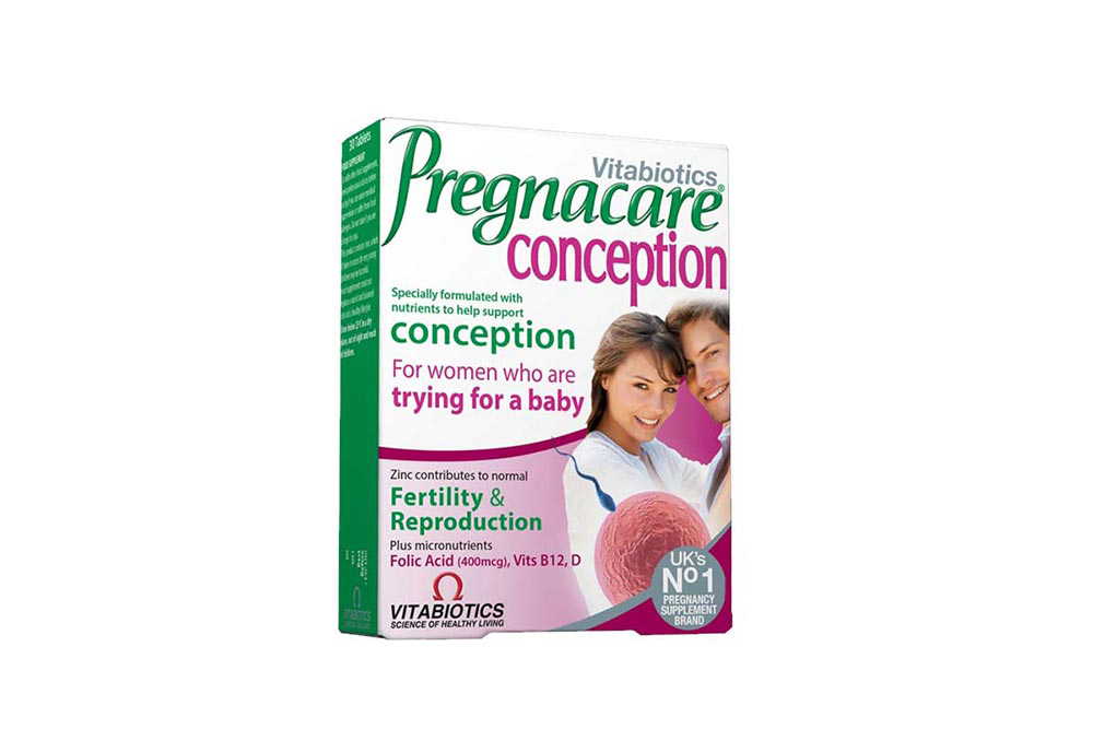 VITABIOTICS PREGNACARE CONCEPTION 30 TABLETS - Milano Pharmacy