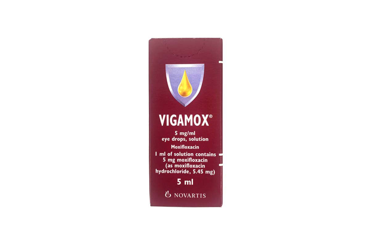 VIGAMOX EYE DROPS 5 ML - Milano Pharmacy