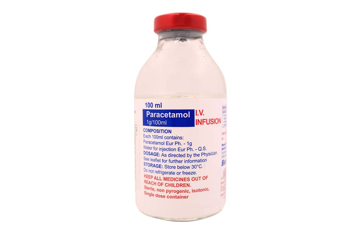 PARACETAMOL 1GM/ 100 ML IV INFUSION 100 ML - Milano Pharmacy