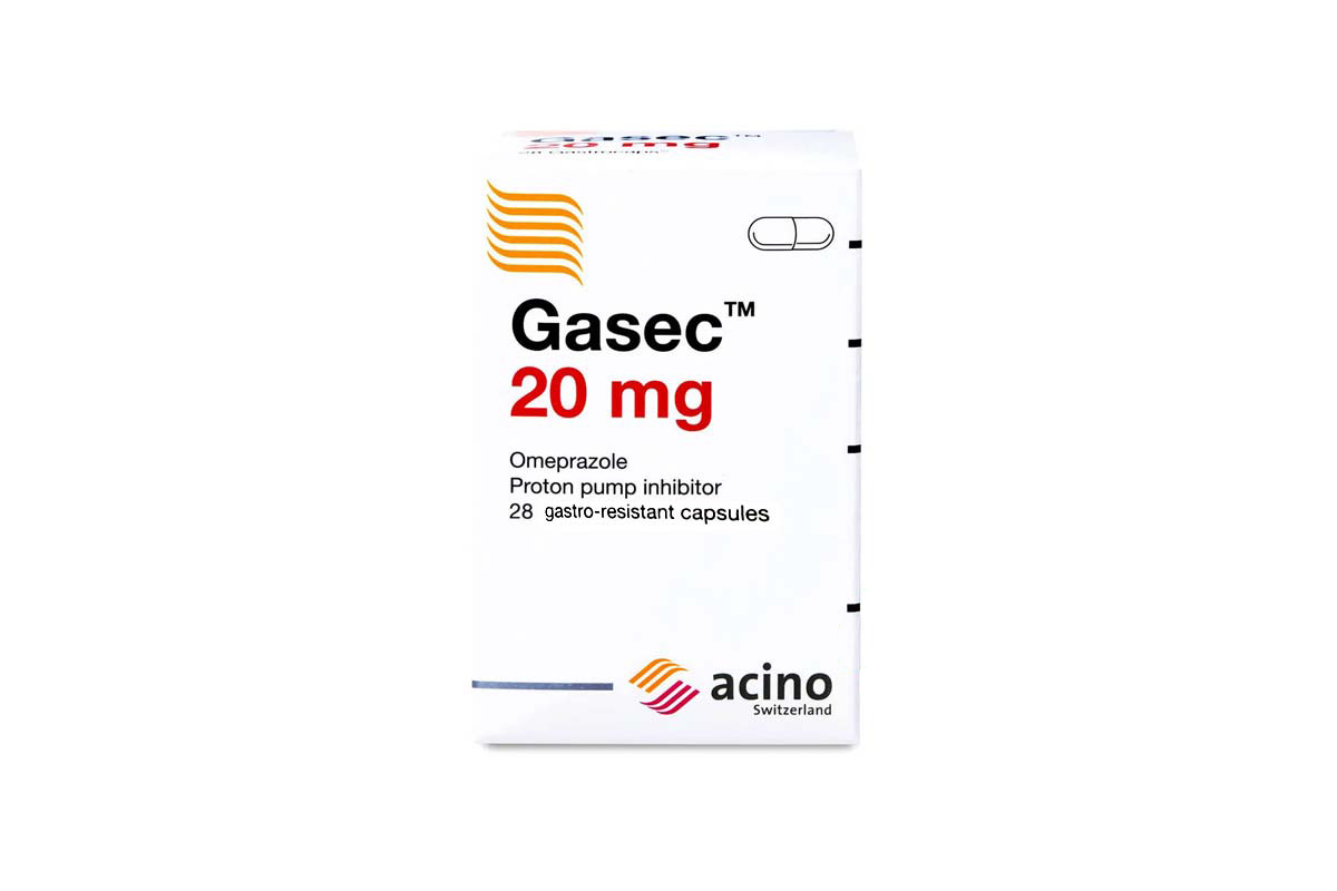 GASEC 20 MG 28 CAPSULES - Milano Pharmacy