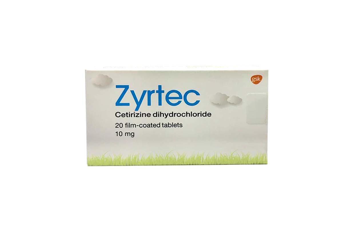 ZYRTEC 10MG 20TAB - Milano Pharmacy