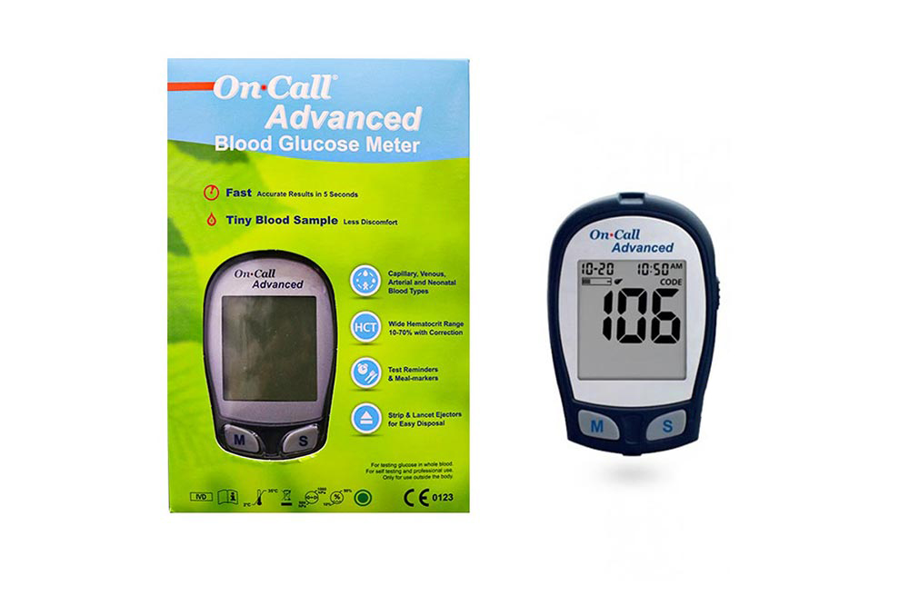 ON CALL ADVANCED BLOOD GLUCOSE METER - Milano Pharmacy