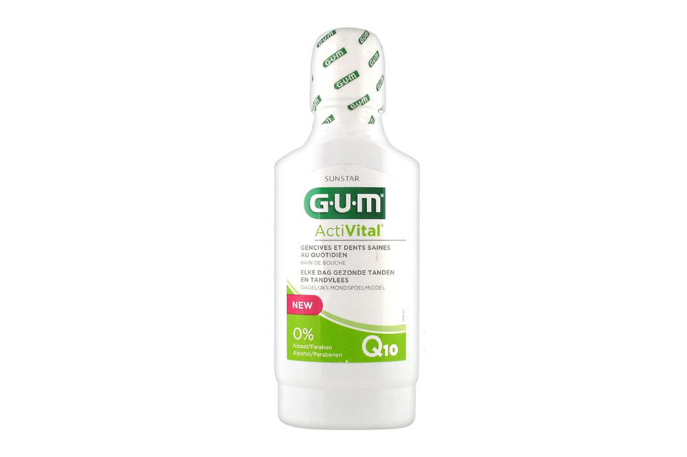 GUM ACTIVITAL FLUORIDE MOUTHRINSE 300 ML 6061 - Milano Pharmacy