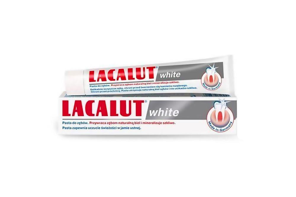 LACALUT WHITE TOOTHPASTE 75 ML - Milano Pharmacy