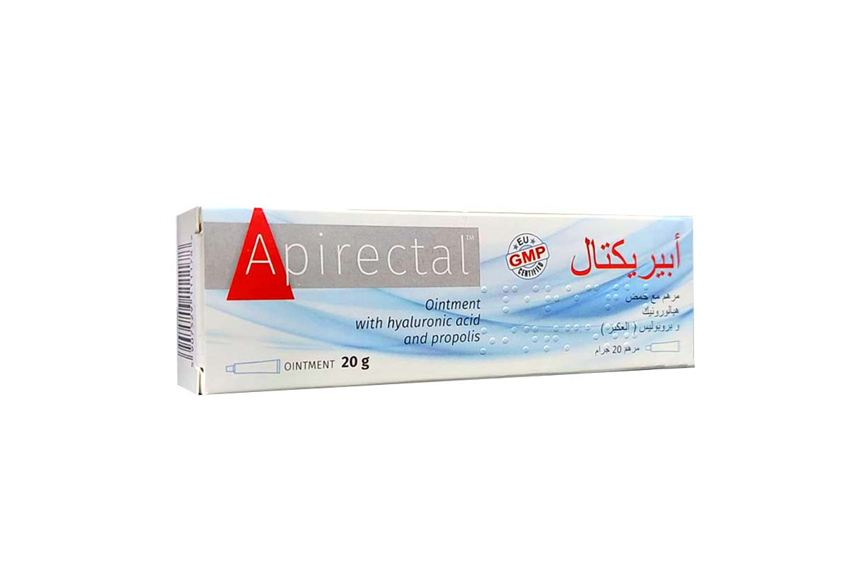 APIRECTAL OINTMENT 20 GM - Milano Pharmacy