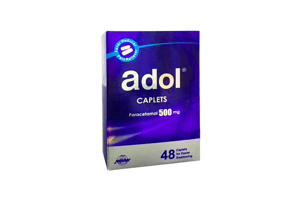 ADOL 500MG 48 CAPLETS - Milano Pharmacy