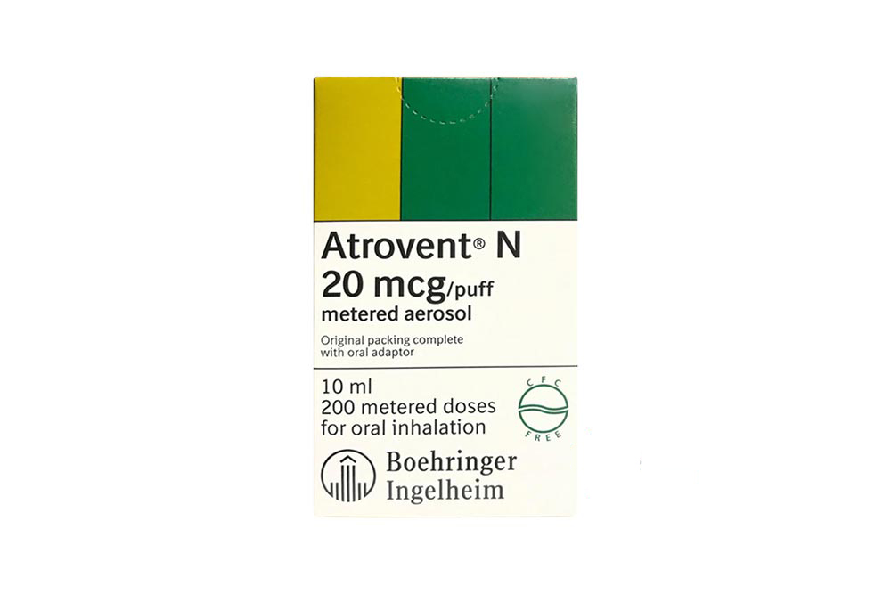 ATROVENT N 20MCG 10ML 200 DOSES - Milano Pharmacy