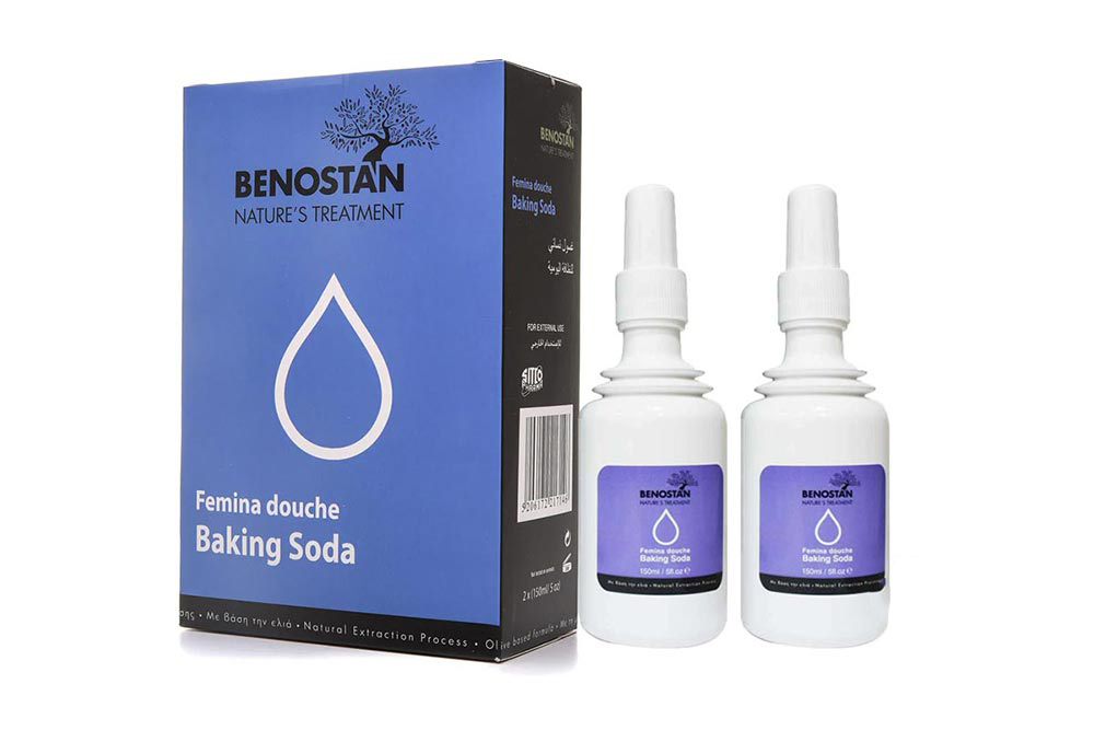 BENOSTAN FEMINA DOUCHE BAKING SODA 2X150ML - Milano Pharmacy