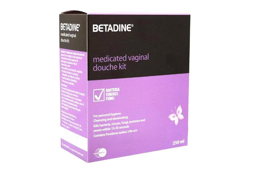 BETADINE VAGINAL DOUCHE KIT 250 ML - Milano Pharmacy