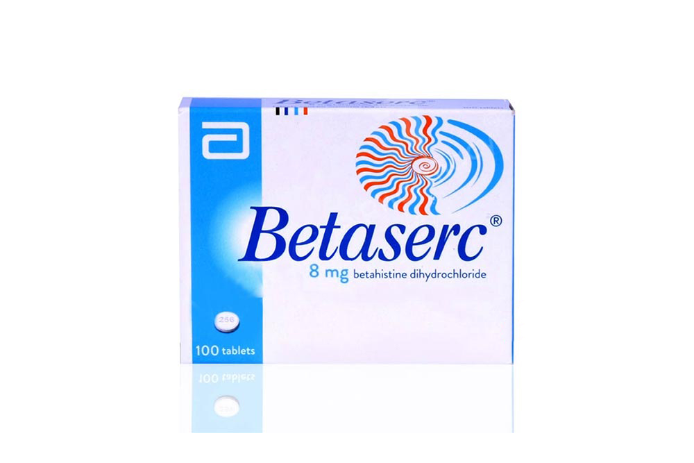 BETASERC 8 MG 100 TABLET - Milano Pharmacy