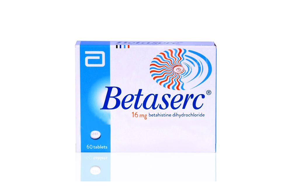 BETASERC 16 MG 60 TABLETS - Milano Pharmacy