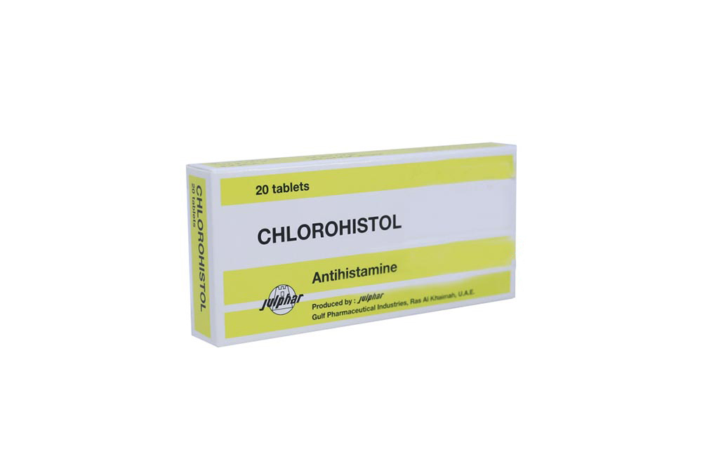 CHLOROHISTOL 20 TABLETS - Milano Pharmacy