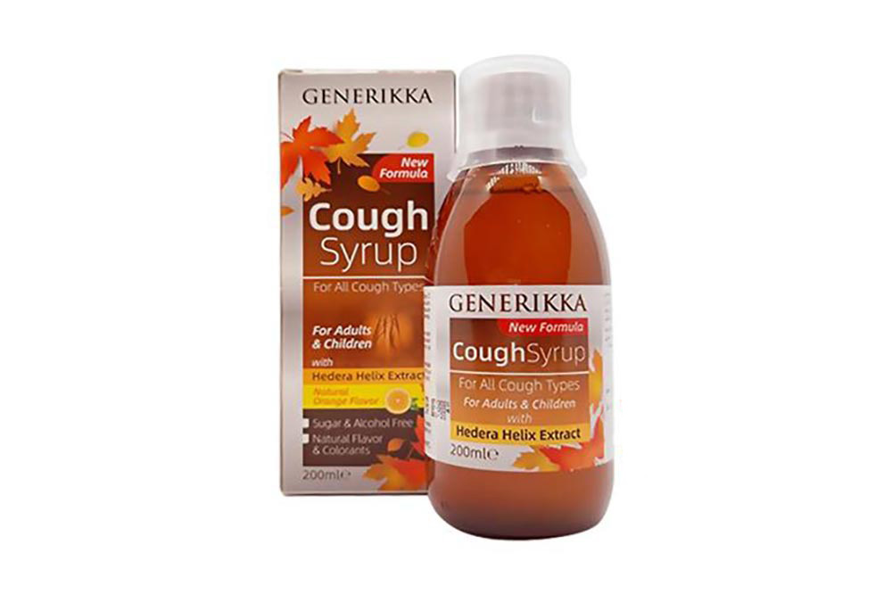 GENERIKKA COUGH SYRUP 200ML - Milano Pharmacy