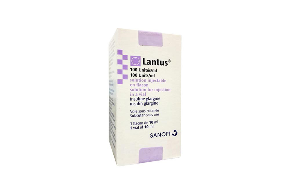 LANTUS 100 UNITS SOLUTION FOR INJECTION 1VIAL 10ML - Milano Pharmacy