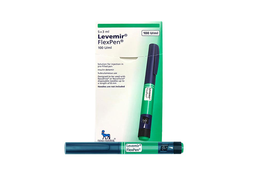LEVEMIR FLEXPEN 100IU ML 5X3ML - Milano Pharmacy