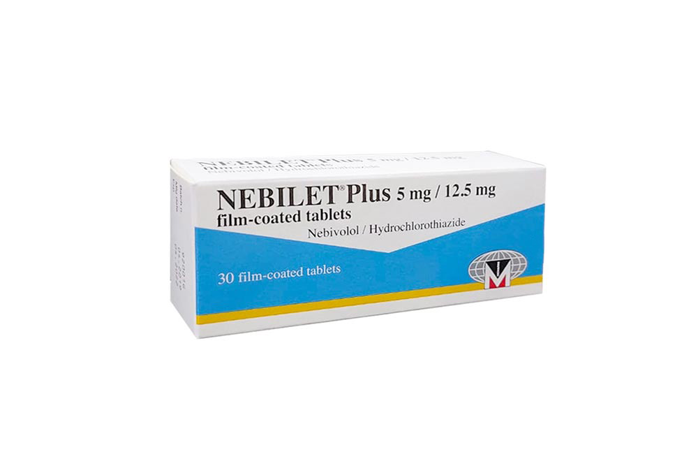 NEBILET PLUS 5MG 12.5MG 30 TABLETS - Milano Pharmacy