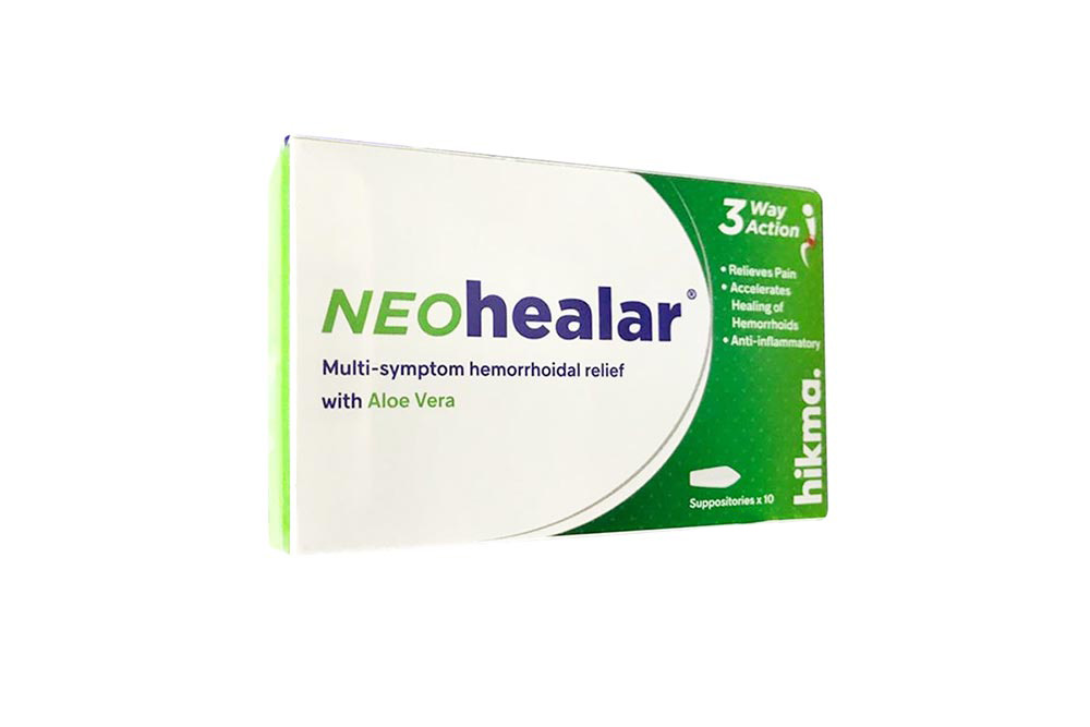 NEO HEALAR 10 SUPPOSITORIES - Milano Pharmacy