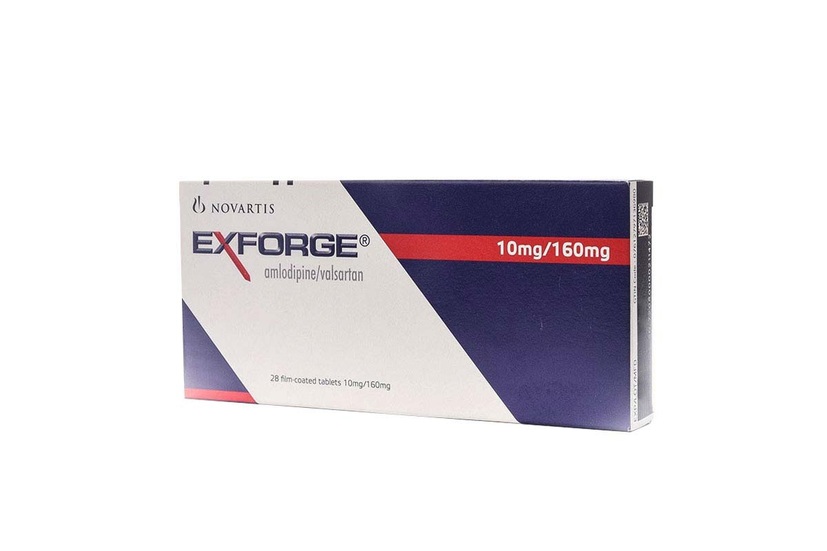 EXFORGE 10 MG 160 MG 28 TABLETS - Milano Pharmacy