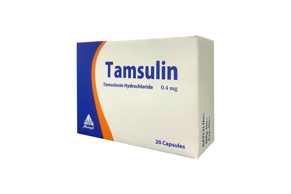 TAMSULIN 0.4 MG 20 CAPSULES - Milano Pharmacy