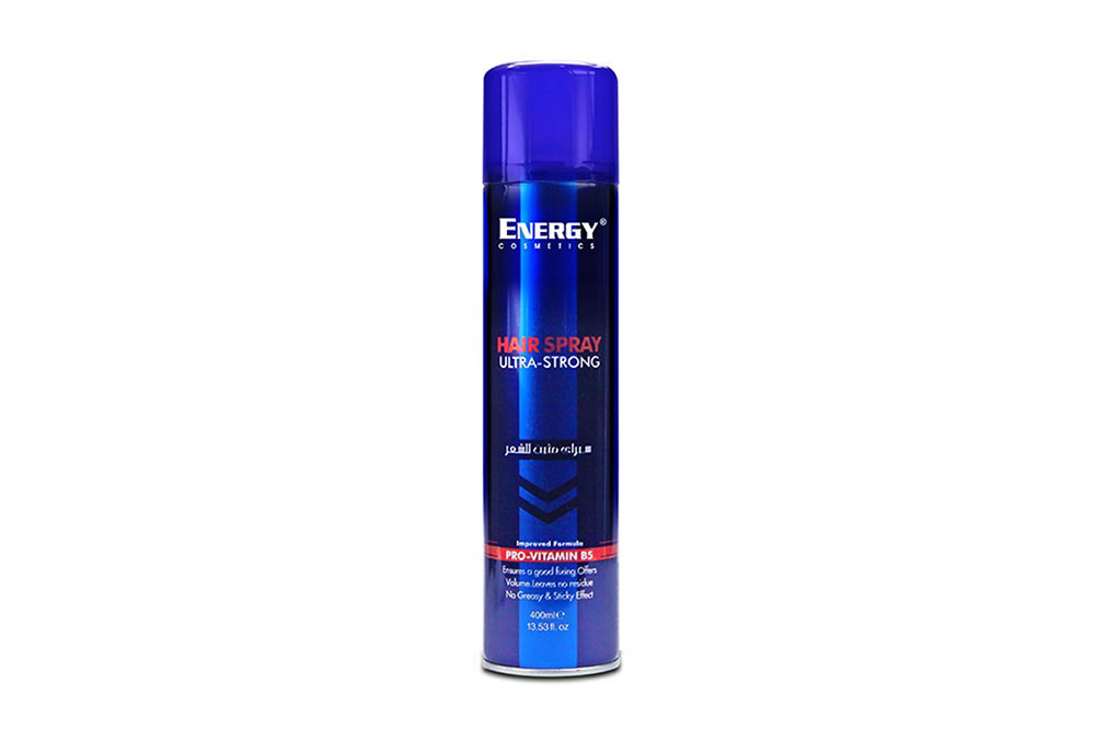 ENERGY HAIR SPRAY ULTRA STRONG  400 ML - Milano Pharmacy