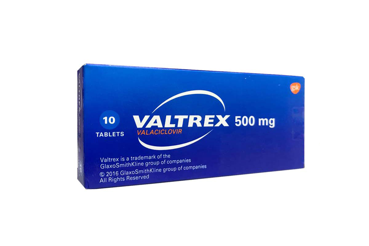 VALTREX 500MG 10 TAB - Milano Pharmacy