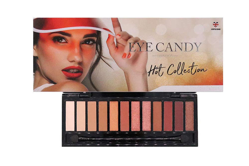 EYE CANDY HOT COLLECTION 12 COLOUR EYE SHADOW - Milano Pharmacy