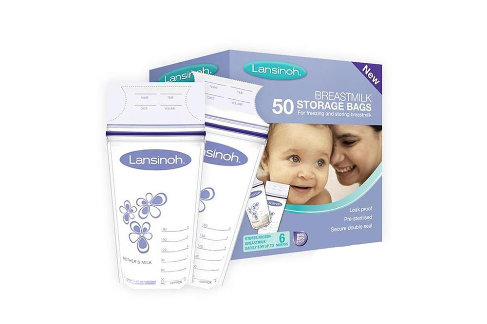 LANSINOH BREAST MILK STORAGE BAGS 50 PCS - Milano Pharmacy