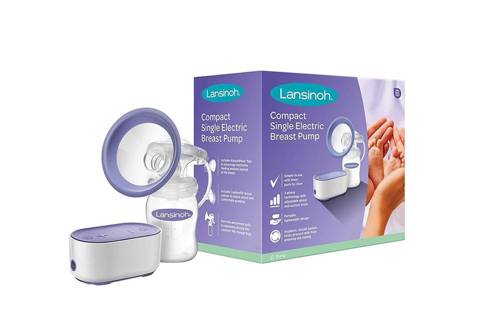 LANSINOH COMPACT SINGLE ELECTRIC BREAST PUMP - Milano Pharmacy