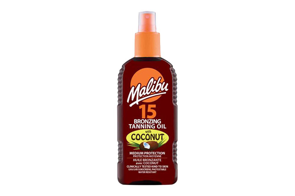 MALIBU BRONZING TANNING OIL SPRAY SPF15 200ML - Milano Pharmacy