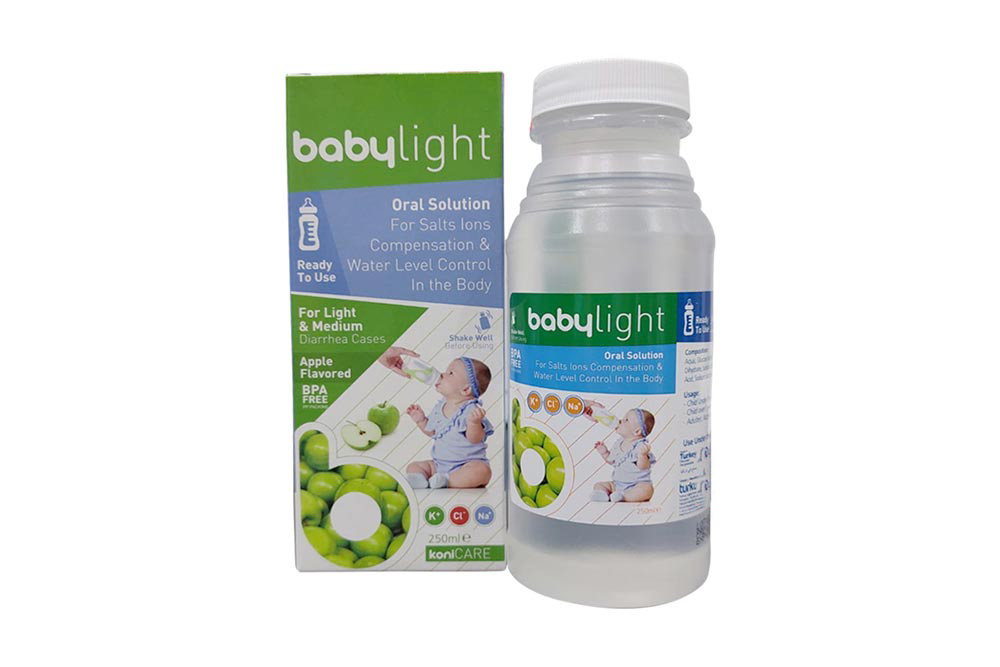 KONICARE BABYLIGHT ORAL SOLUTION APPLE FLAVORED 250ML - Milano Pharmacy