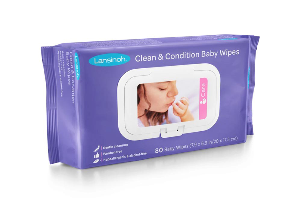 LANSINOH BABY 80 WIPES - Milano Pharmacy