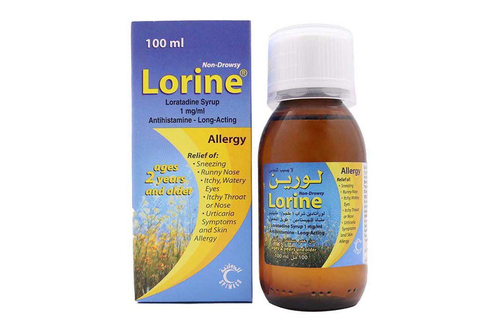 LORINE SYRUP 5MG 5ML 100ML - Milano Pharmacy