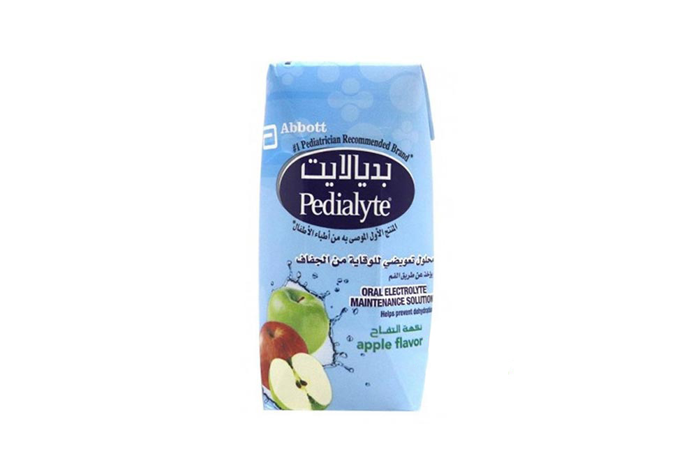 PEDIALYTE APPLE FLAVOR 200 ML - Milano Pharmacy