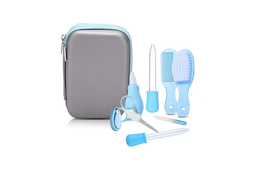 PRITTY BABY GROOMING KIT BLUE 8 PIECES - Milano Pharmacy